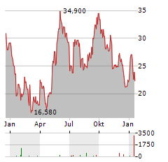 AMERESCO Aktie Chart 1 Jahr