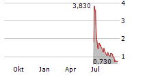 ANEW MEDICAL INC Chart 1 Jahr