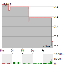 BGM GROUP Aktie 5-Tage-Chart