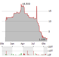 BIGREP Aktie Chart 1 Jahr