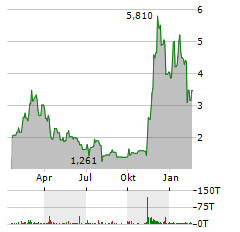 BITWISE PHYSICAL CARDANO Aktie Chart 1 Jahr