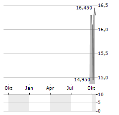 BKV Aktie Chart 1 Jahr