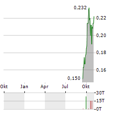 BLUE MOON METALS Aktie Chart 1 Jahr