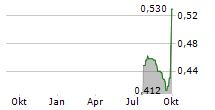 BOSIDENG INTERNATIONAL HOLDINGS LTD Chart 1 Jahr