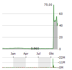 BRIGHT MINDS BIOSCIENCES Aktie Chart 1 Jahr