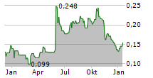 CABRAL GOLD INC Chart 1 Jahr