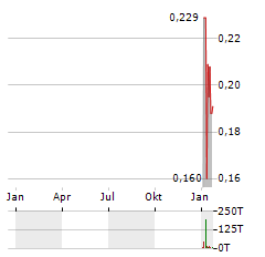 CANARY GOLD Aktie Chart 1 Jahr