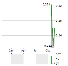 CERRADO GOLD Aktie Chart 1 Jahr