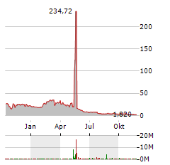 CHEETAH NET SUPPLY CHAIN SERVICE Aktie Chart 1 Jahr