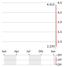 DECENT HOLDING Aktie Chart 1 Jahr