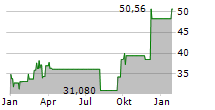 DIREXION DAILY SMALL CAP BULL 3X SHARES Chart 1 Jahr