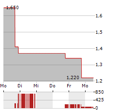 DOMINARI Aktie 5-Tage-Chart