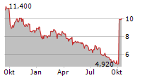 DUCKHORN PORTFOLIO INC Chart 1 Jahr