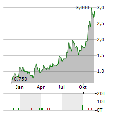 FOUNDERS METALS Aktie Chart 1 Jahr