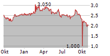 GENTOO MEDIA INC Chart 1 Jahr