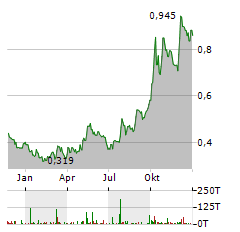 GOLDWIND SCIENCE & TECHNOLOGY CO LTD Jahres Chart