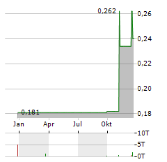 HORIZON GOLD Aktie Chart 1 Jahr