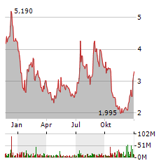 LUCID GROUP INC Jahres Chart