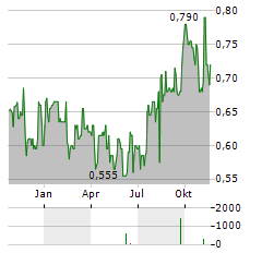 NAMSYS Aktie Chart 1 Jahr