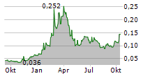 NEURIZON THERAPEUTICS LIMITED Chart 1 Jahr