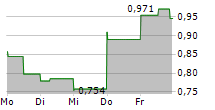 NINE ENERGY SERVICE INC 5-Tage-Chart