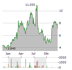 ORION GROUP HOLDINGS Aktie Chart 1 Jahr