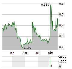 RADIANCE HOLDINGS Aktie Chart 1 Jahr