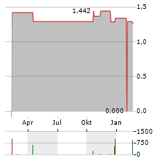 REGION GROUP Aktie Chart 1 Jahr