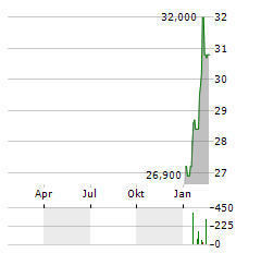 STIF Aktie Chart 1 Jahr