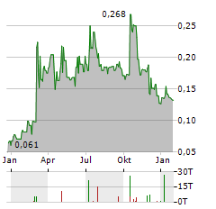 T2 METALS Aktie Chart 1 Jahr