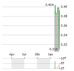 TDG GOLD Aktie Chart 1 Jahr