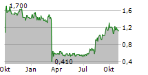 THE PAYMENTS GROUP HOLDING GMBH & CO KGAA Chart 1 Jahr