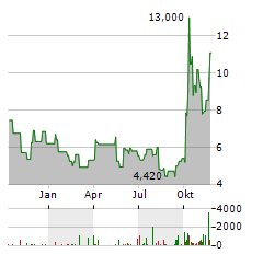 US GOLDMINING Aktie Chart 1 Jahr