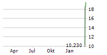 USA RARE EARTH INC Chart 1 Jahr