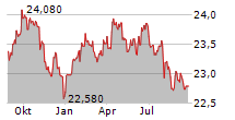 VANECK IG FLOATING RATE ETF Chart 1 Jahr