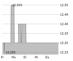 VECTRON SYSTEMS AG Chart 1 Jahr