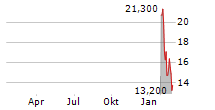 VENTURE GLOBAL INC Chart 1 Jahr